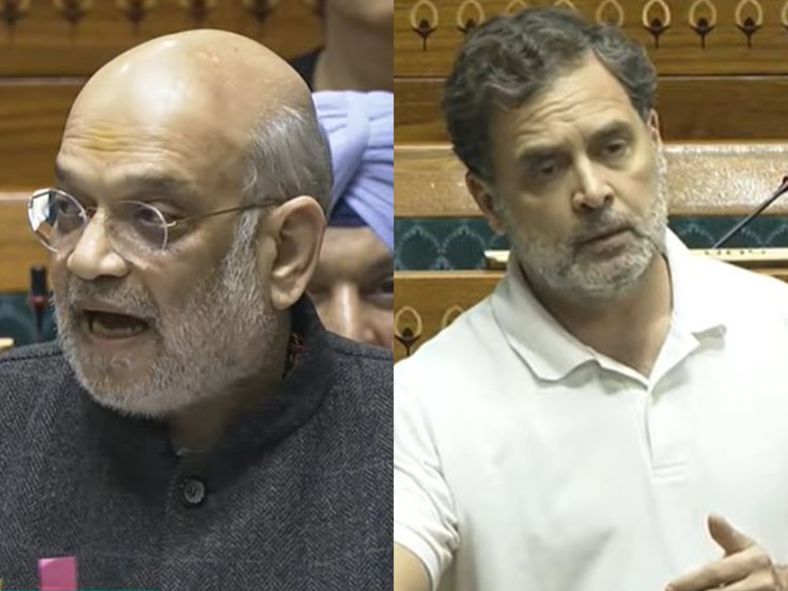 Lok Sabha adjourned after opposition walkout during Amit Shah’s speech