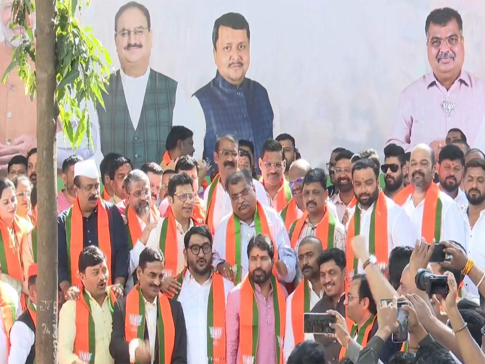Major jolt for MVA and Ajit Pawar’s NCP as 20 leaders join BJP ahead of PCMC polls