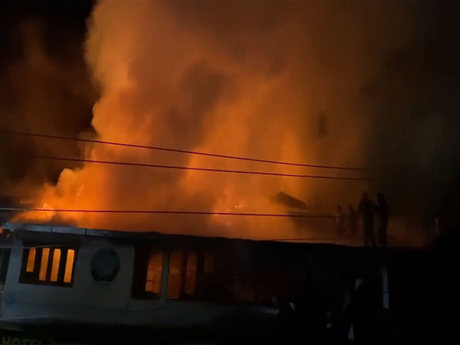 Uttarakhand: Massive fire breaks out at school building in Nainital, no casualties reported