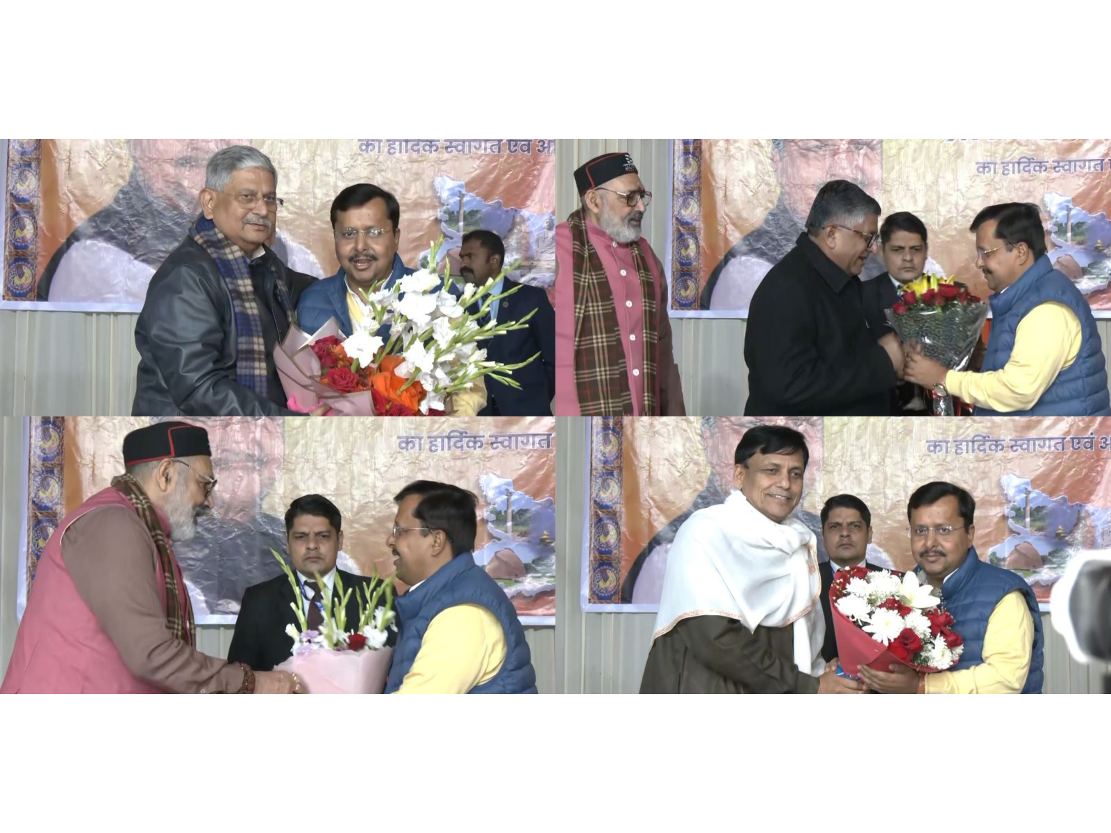 NDA MPs from Bihar felicitate BJP working president Nitin Nabin in Delhi