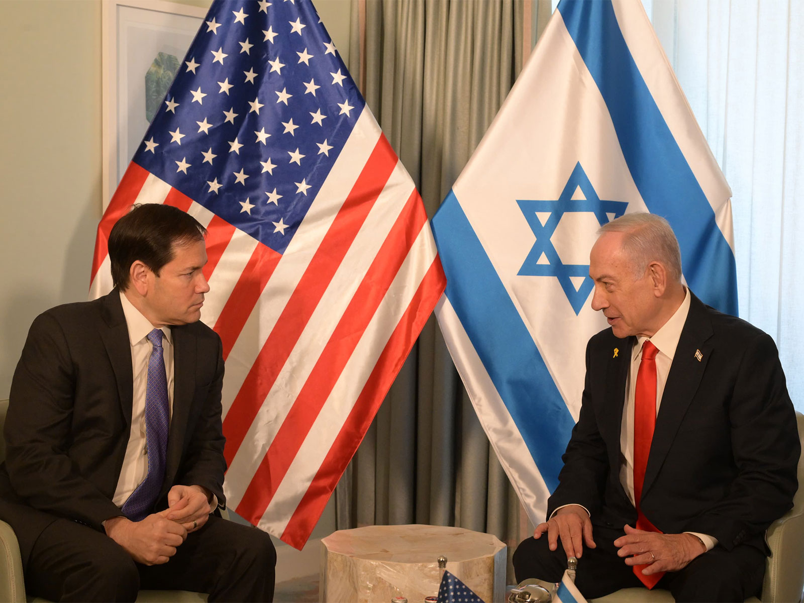 Netanyahu meets US Secretary of State Rubio at Mar-a-Lago ahead of Trump talks