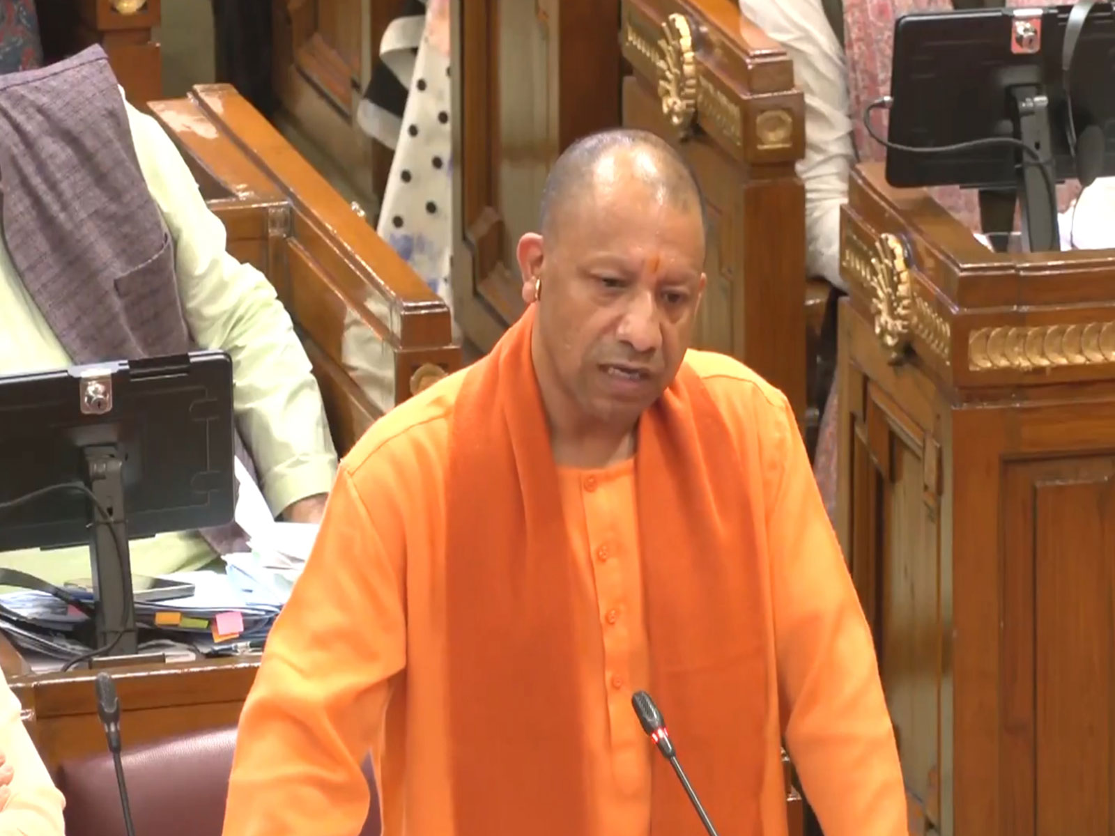 Opposition Silent on Atrocities Against Hindus Abroad: Yogi in UP Assembly