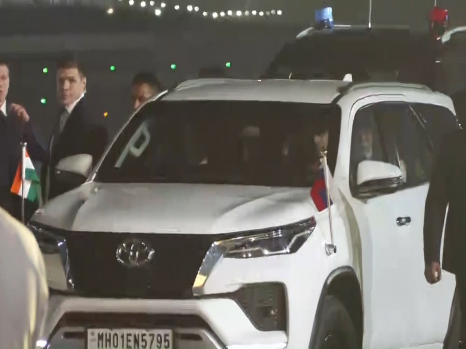 PM Modi, Putin travel in same car after Russian President’s arrival at Palam airport