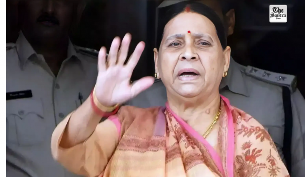Oppn accuses govt of vendetta as former Bihar CM Rabri Devi vacates official residence