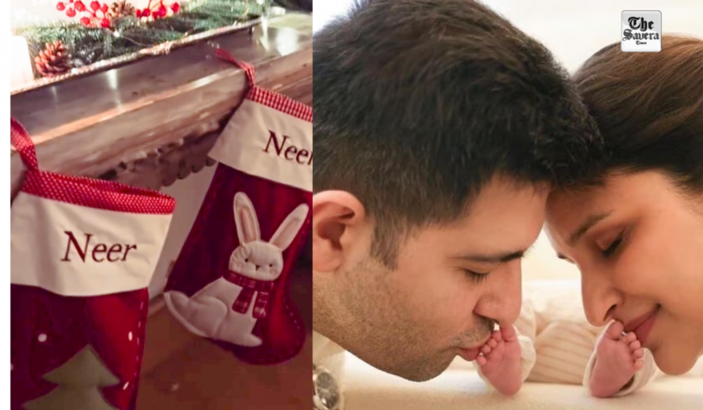 Parineeti Chopra & Raghav Chadha's son Neer gets personalised gift on his first Christmas