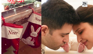 Parineeti Chopra & Raghav Chadha’s son Neer gets personalised gift on his first Christmas