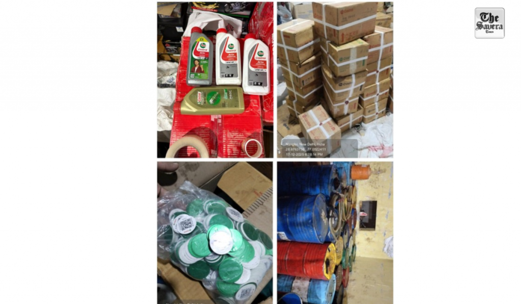 Delhi Police Busts Fake Castrol Oil Manufacturing Unit, Seizes Rs 1 Crore Stock