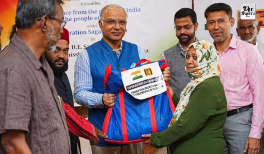 India continues to deliver relief supplies in areas severely affected by floods in Sri Lanka