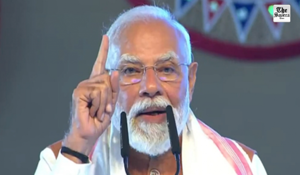 PM Modi Attacks Congress Over Northeast Neglect, Inaugurates New Guwahati Airport Terminal