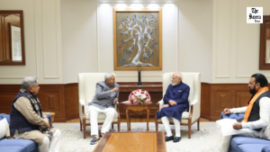 Nitish Kumar Meets PM Modi in Delhi, Discusses Key Issues