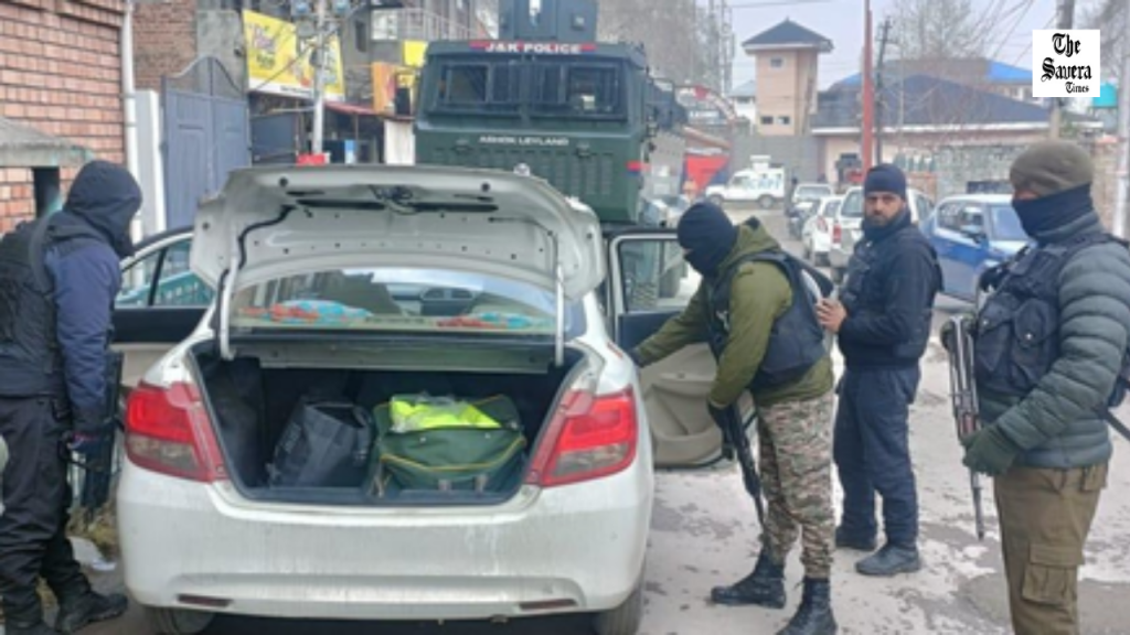 Security Forces Carry Out Anti-Sabotage Operation in Srinagar
