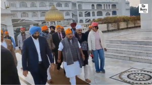Nitin Nabin Offers Prayers at Gurdwara Bangla Sahib in Delhi