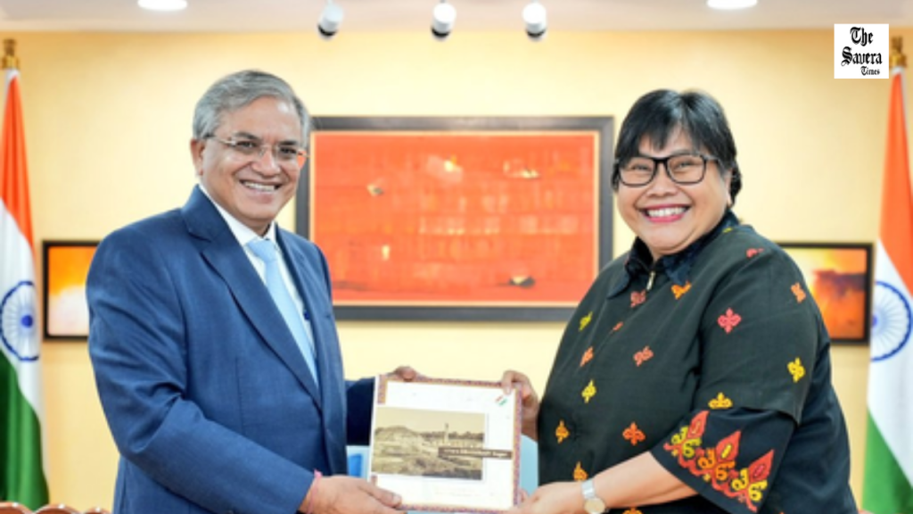 CEC Gyanesh Kumar Meets Indonesia’s Ambassador in New Delhi