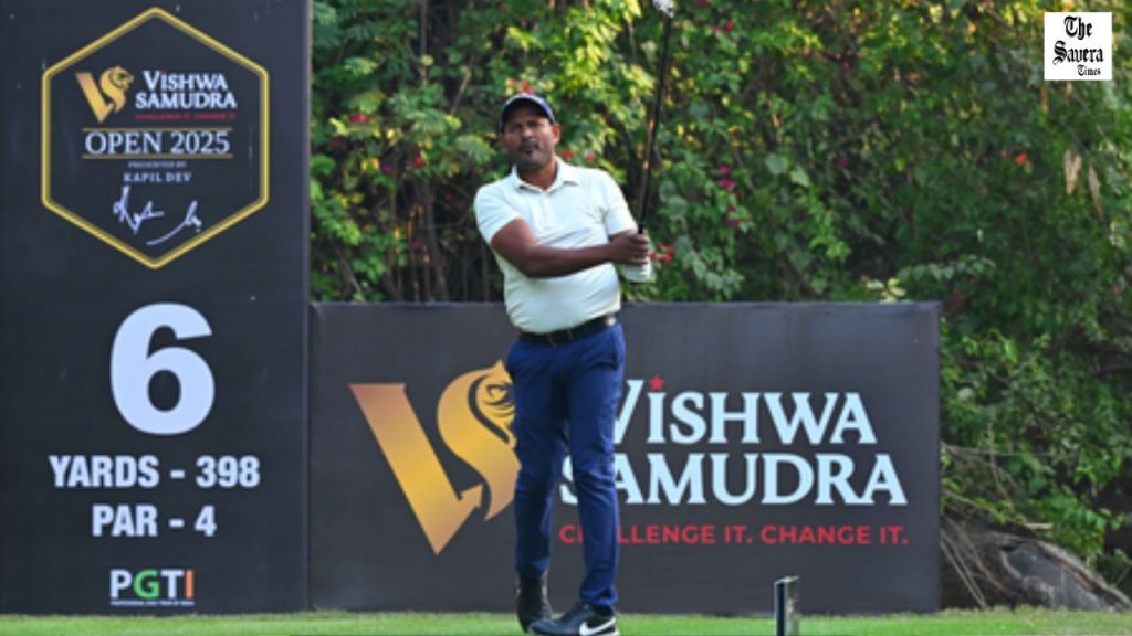 Vishwa Samudra Open 2025: Thangaraja leads after strong 66