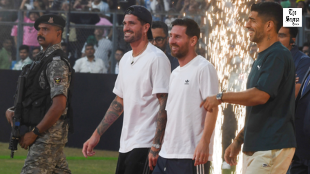 Messi Mania Hits Delhi’s Arun Jaitley Stadium