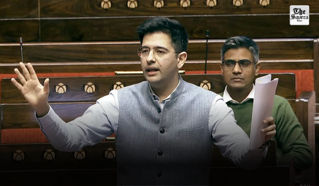 MP Raghav Chadha Raises Alarm in Parliament Over Gig Workers’ Exploitation”
