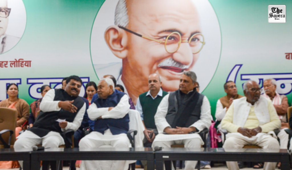 Nitish Kumar Honoured for Record 10th Term as JDU Celebrates Booth-Level Cadre