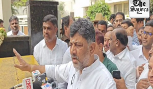 Rahul Gandhi to stand firm even if imprisoned; National Herald not his own, says Shivakumar