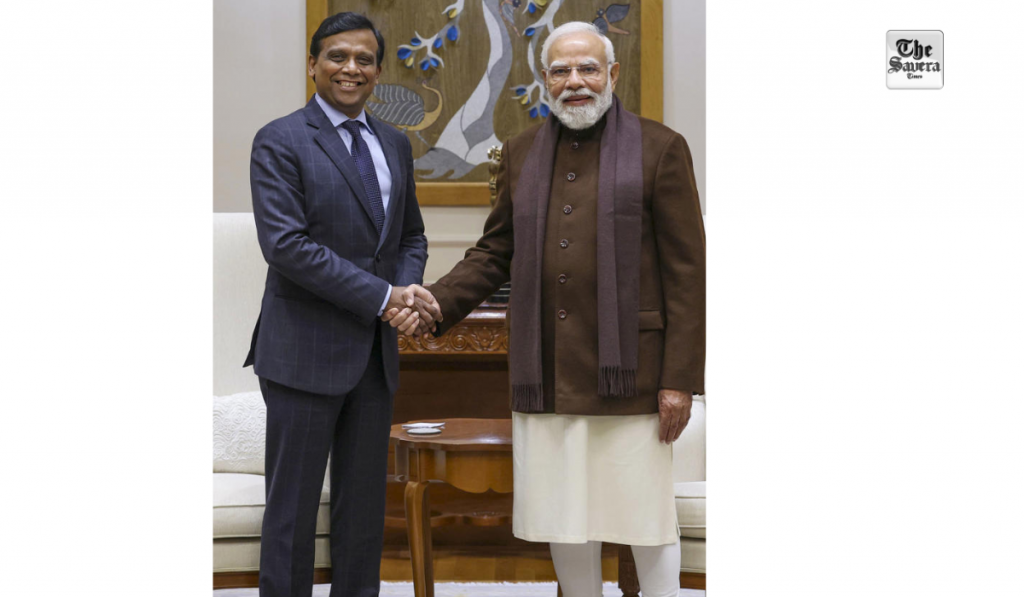 PM Modi holds talks with top executives of Intel, Cognizant