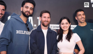 Messi Mania in Mumbai: Jannat Zubair & Elvish Yadav Meet the G.O.A.T, Call It an ‘Amazing Day’