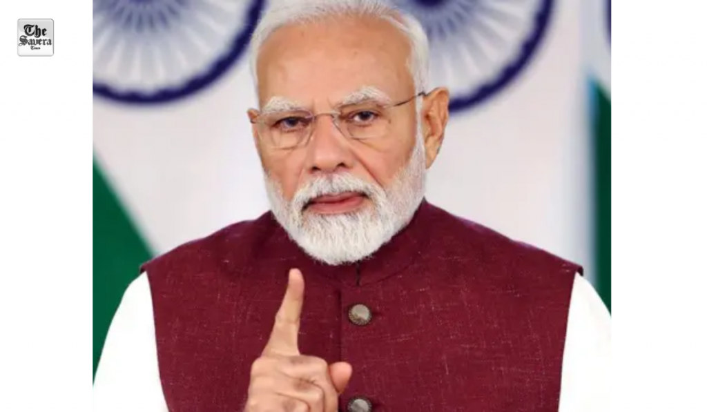 PM Modi Says : Both Vande Mataram and Ethiopian national anthem refer to our land as Mother