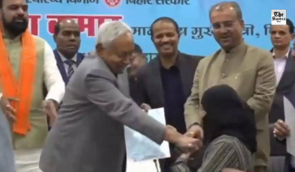 Bihar Minister Nitish Kumar Clarify his 'Hijab Row' Controversy