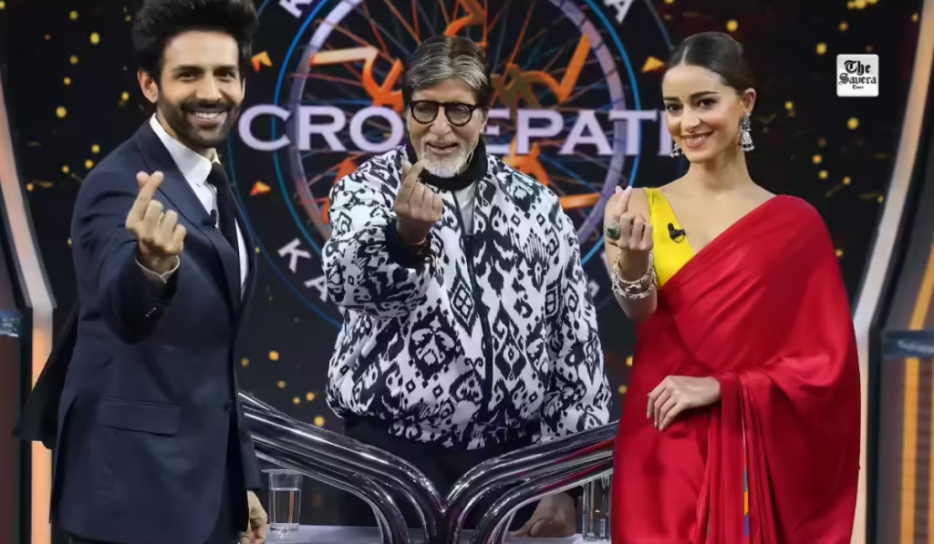 Actor Kartik Aaryan Question to Amitabh Bachchan if Jaya knows his cell phone password