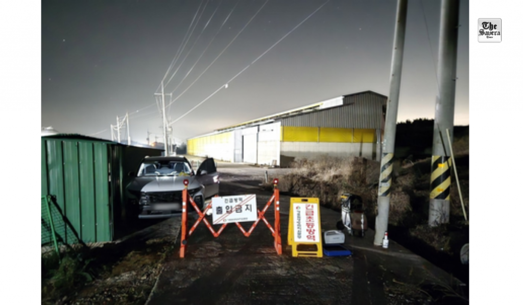 Bird flu case detected at a duck farm in South Korea