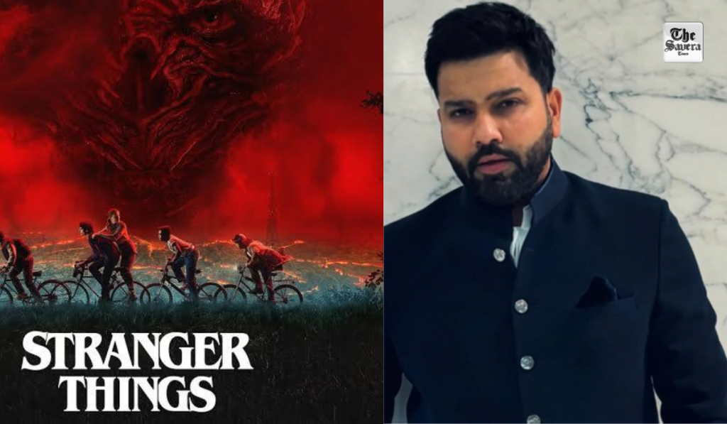 Rohit Sharma shares his love for binge-watching Stranger Things