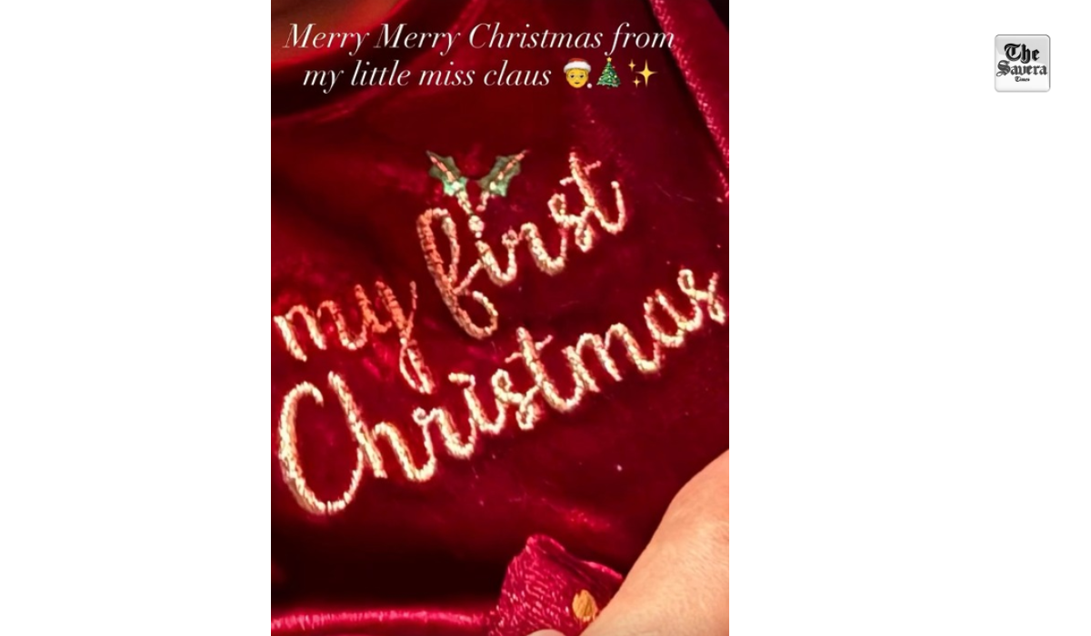 Sid-Kiara’s ‘Little Miss Claus’ Saraiyah’s First Christmas—Adorable Glimpses Shared