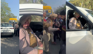 Drunk Chandigarh ASI Rams Cars on Wrong Side, Hits 10 Vehicles Before Crashing Into School Bus