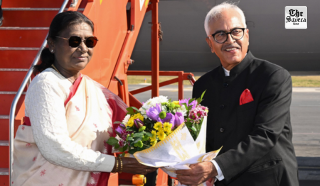 President Murmu arrives in Manipur on maiden visit; to unveil multiple projects