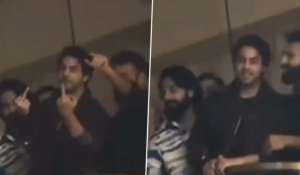 Aryan Khan, son of Shah Rukh Khan, goes viral after alleged objectionable gesture at Bengaluru pub