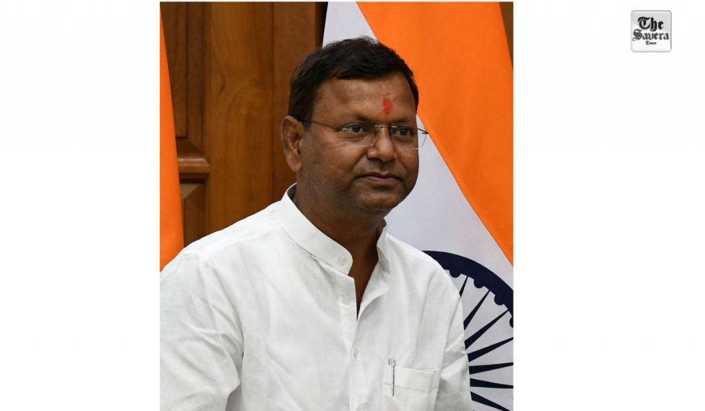 MoS Pankaj Chaudhary Files Nomination for Uttar Pradesh BJP President Post