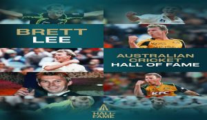 Brett Lee Inducted into Australian Cricket Hall of Fame