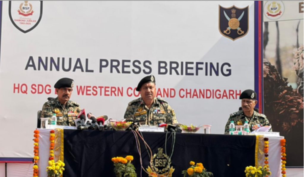 BSF Recovers 278 Pakistani Drones Along Indo-Pak Border