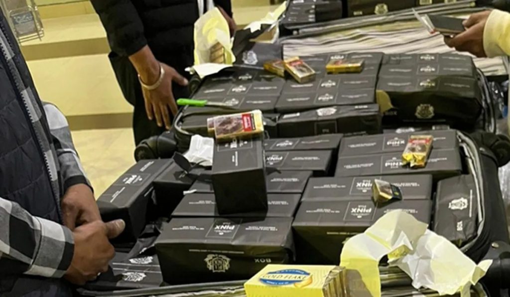 cigarattes seized
