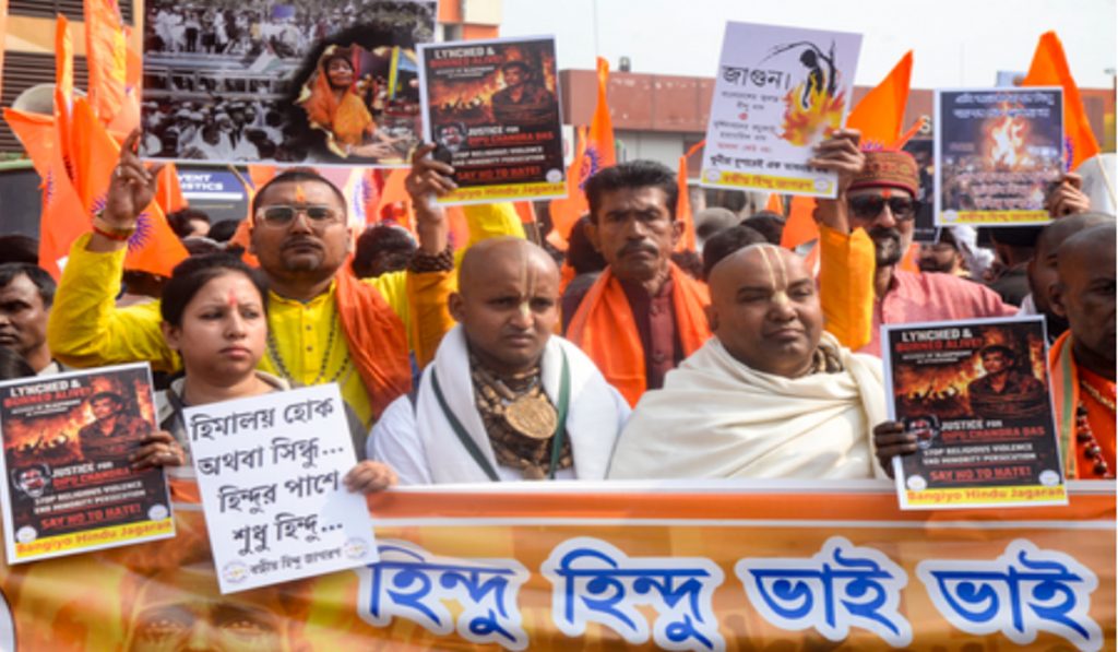 India Witnesses Nationwide Protests Over Killing of Hindu Worker in Bangladesh