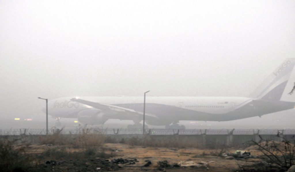 Dense Fog Disrupts Flights Across North and East India
