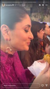 Mumbai: Kareena Kapoor Khan seen eating samosas at her son’s school function, Karan Johar shares funny video