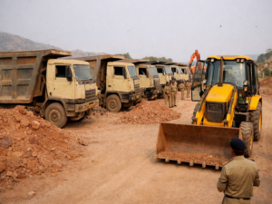 Illegal mining crackdown in Rajasthan: Rs 7.13 cr recovered in two weeks; 90 arrested