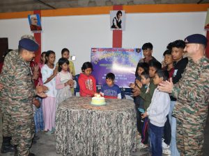 Assam: Indian Army organises New Year 2026 celebration with children of Nirasoi Shishu Bhawan Jorhat