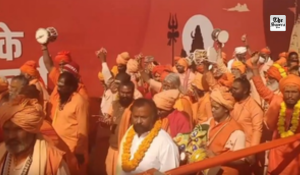 Grand ‘Damaru Rally’ of Over 500 Sadhus and Saints in Somnath