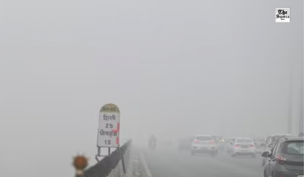 Winter wreaks havoc in Gurugram: Temperature drops to 0.6 degrees Celsius, IMD issues orange alert