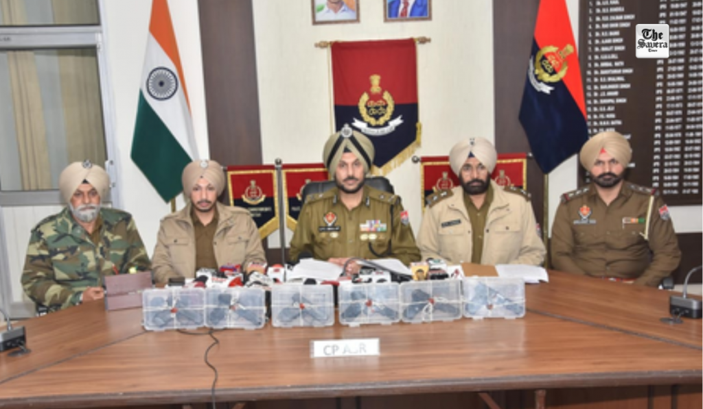 Punjab Police bust illegal arms module linked to Pakistan; two held