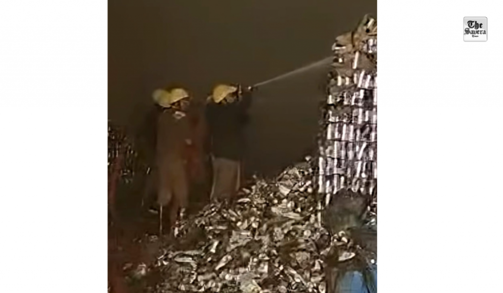 Massive fire at dry food warehouse on Kolkata outskirts, six feared trapped