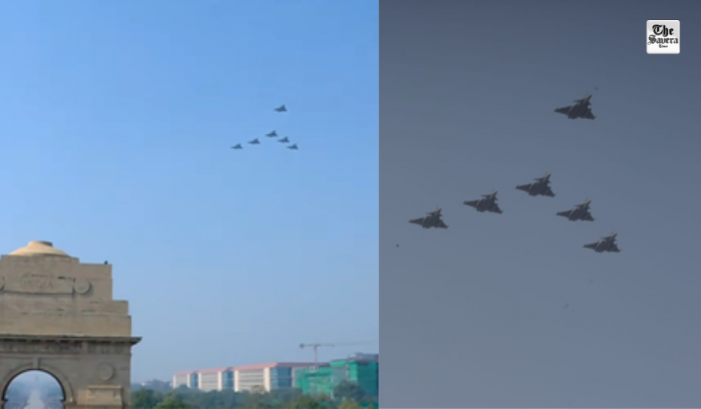 Republic Day fly-past marked by power-packed aerial display