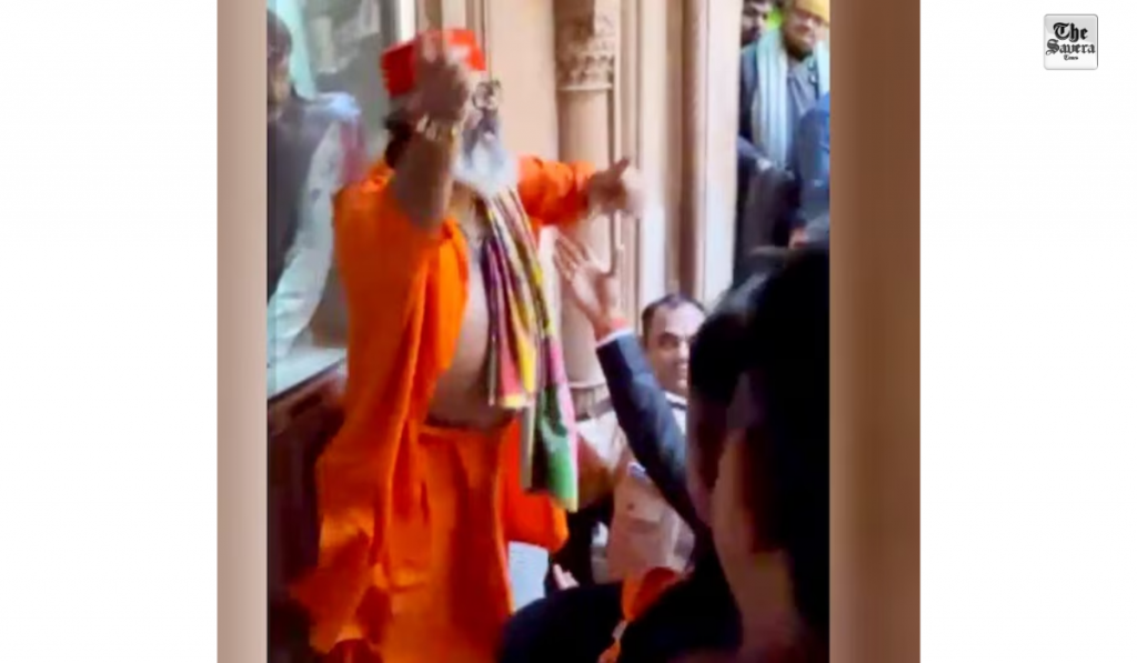 Tensions Erupt at Banke Bihari Temple During CM Yogi’s Visit
