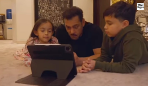 Salman Khan shares adorable video of niece & nephew enjoying ‘Maatrubhoomi’ ahead of Battle of Galwan release
