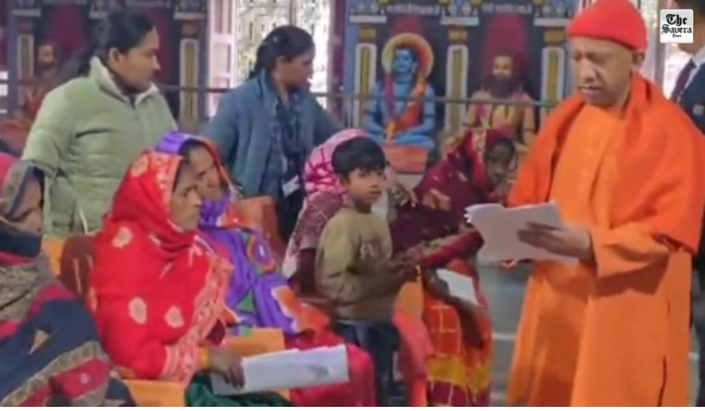 UP CM holds ‘Janta Darshan’ at Gorakhnath Temple, instructs officials to quickly resolve people’s grievances